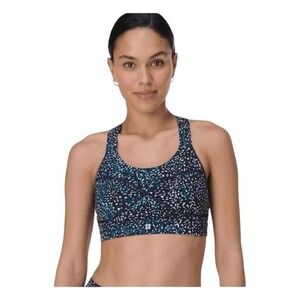 Sweaty Betty Power Medium Support Stretch Woven Sports Bra Triangle Construct Pr